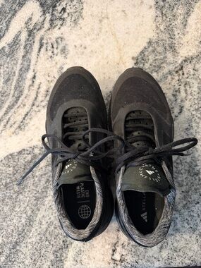 Adidas x Stella McCartney women’s Black Lace-Up Athletic Sneakers